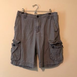 Men’s Aeropostale Grey Cargo Shorts